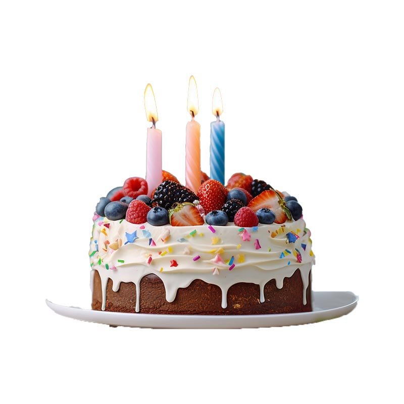 Mix Fruit Chocolate Cake