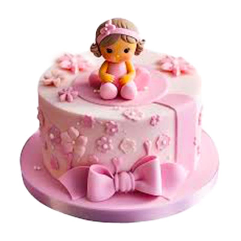 Baby Girl Pink Cake