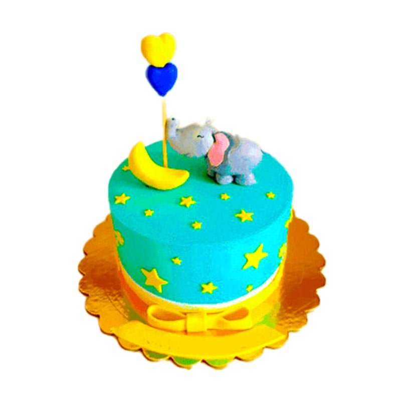 Elephant Theme Cake