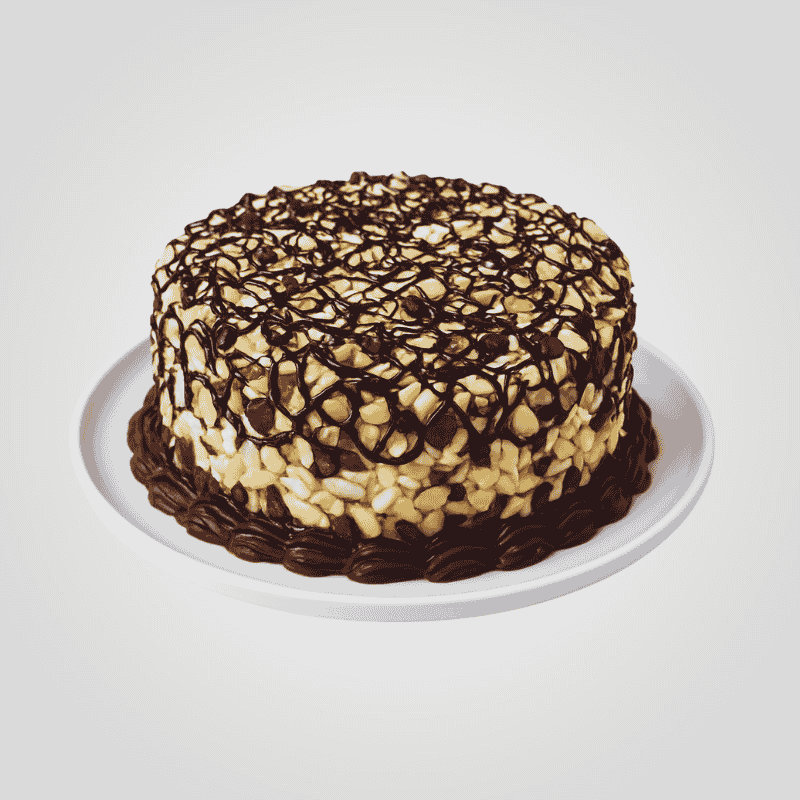Krispy Chocolate Cake