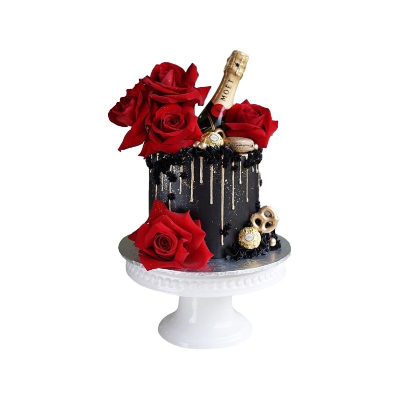 Champaign Theme Cake