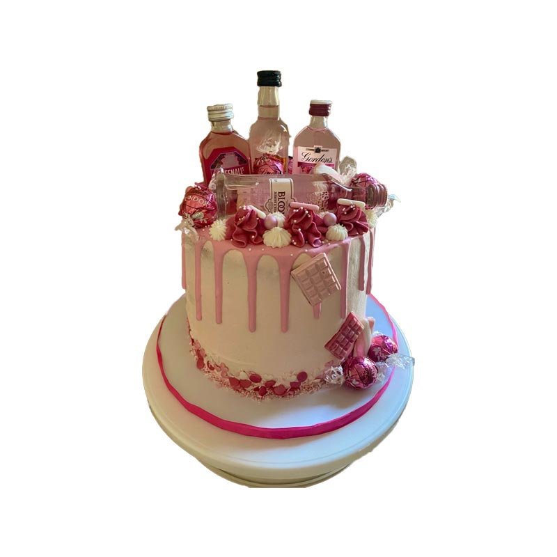 Creamy Pink Cake