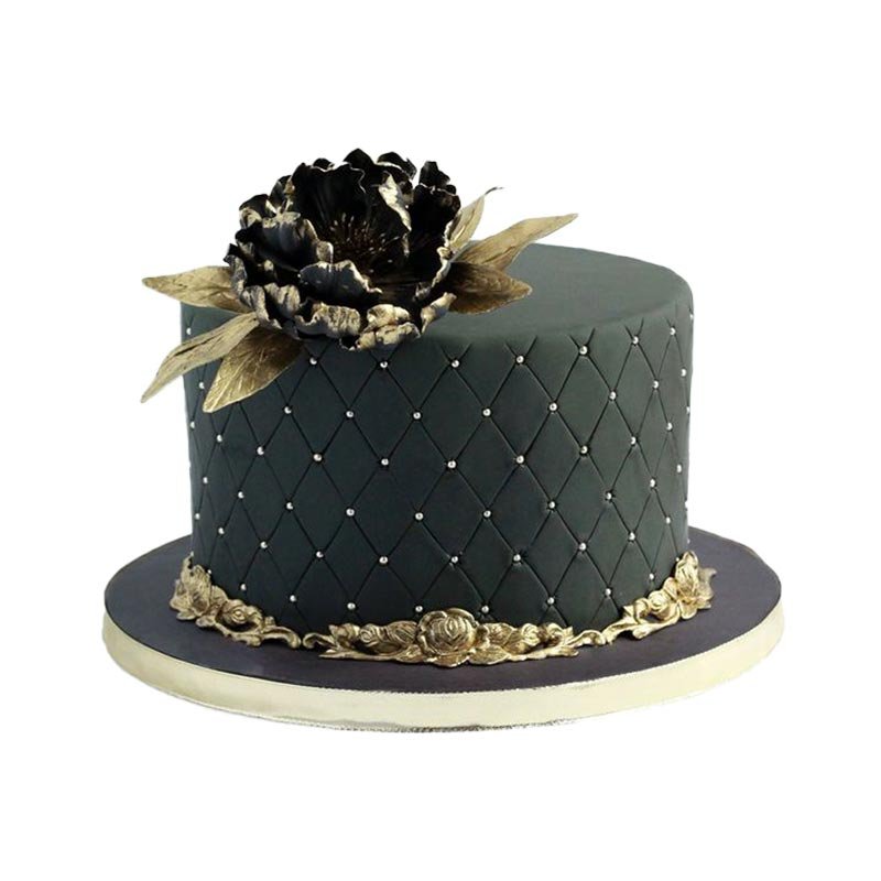 Black Elegant Cake
