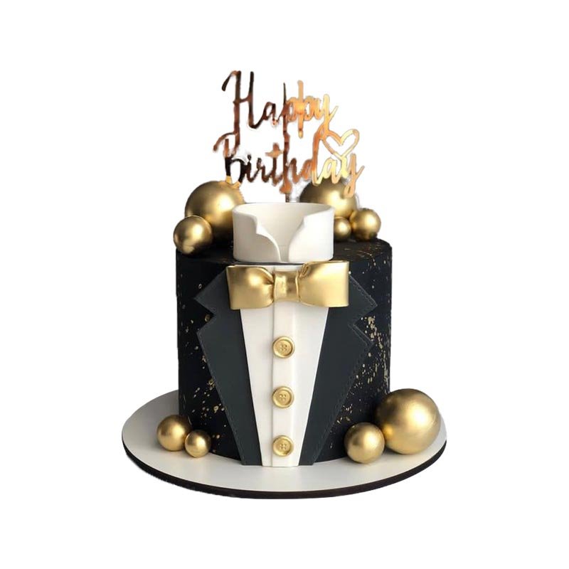 Man Suit Cake