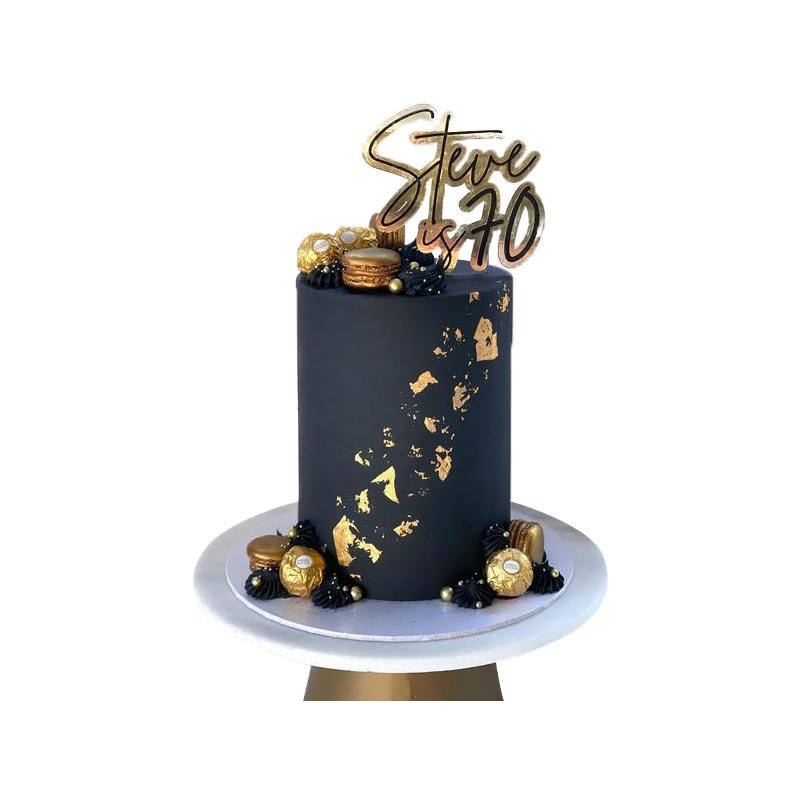Black Gold Cake-3