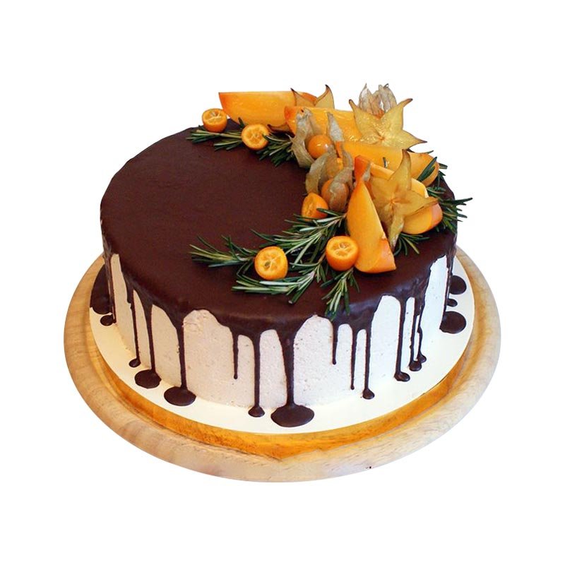 Chocolate Dripping Cake