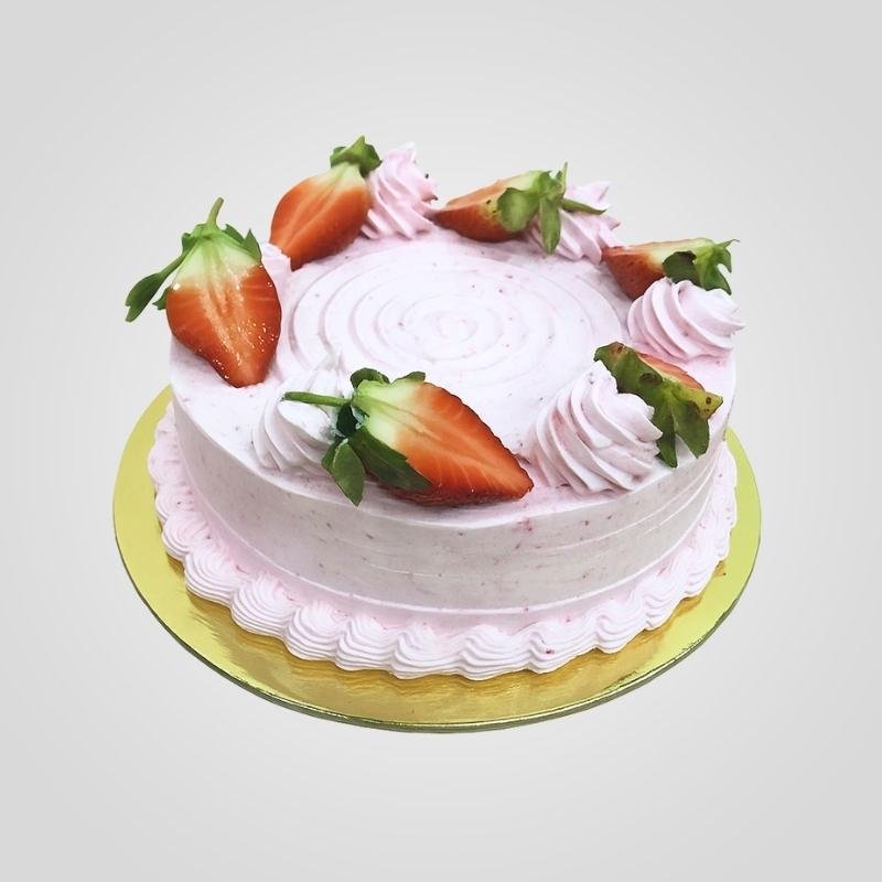 Strawberry Vanilla Cake
