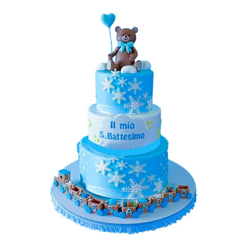 Teddy Bear 2 Tier Cake