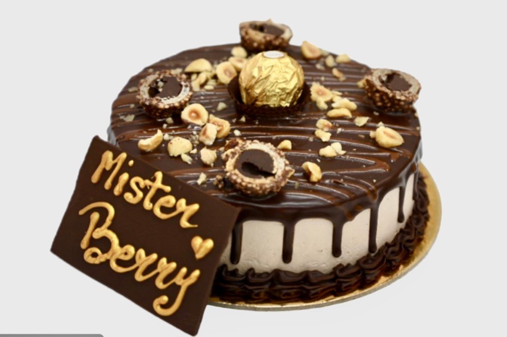Custom Mister Berry cake handmade in Dubai