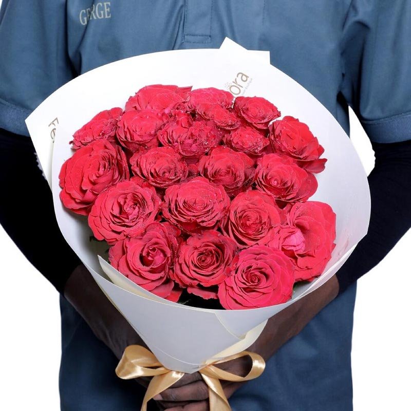 21 Red Roses Bouquets-2