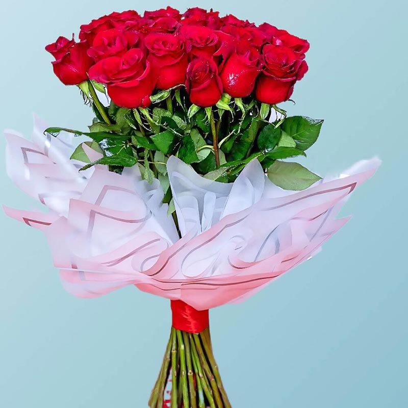 21 Red Roses Bouquets-1