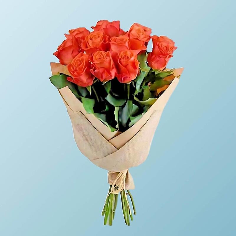 Orange Roses Bouquets