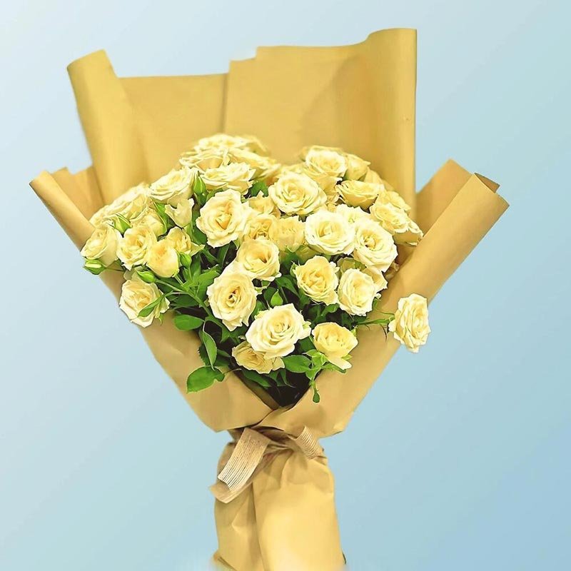 Peach Spray Roses Bouquets