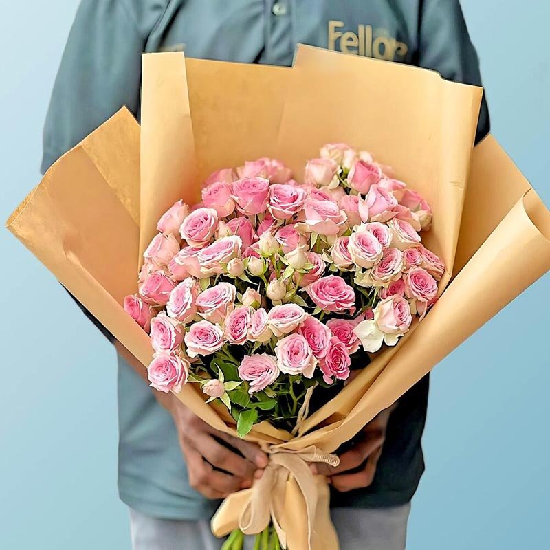Pink Spray Rose Bouquet
