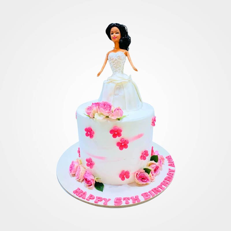 Barbie Doll Cake