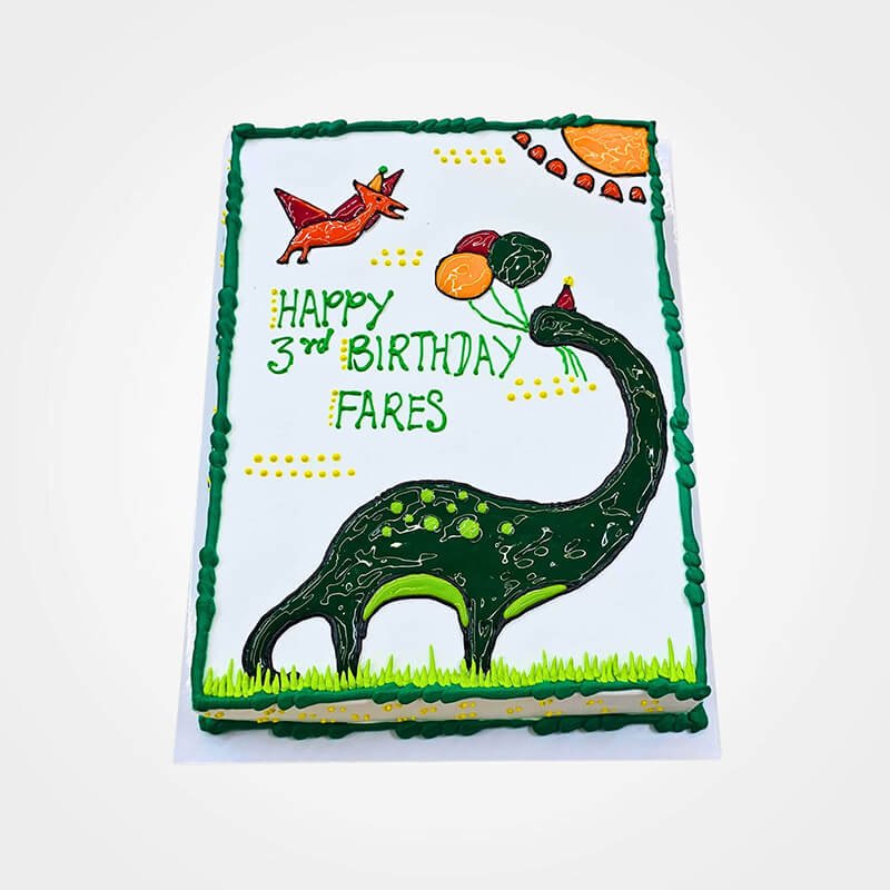 Dinosaur Cake