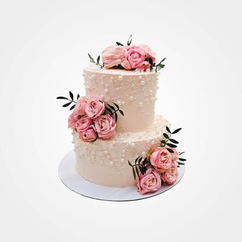 Elegant Floral Cake