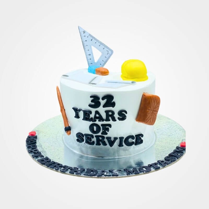 Engineer Themed Cake