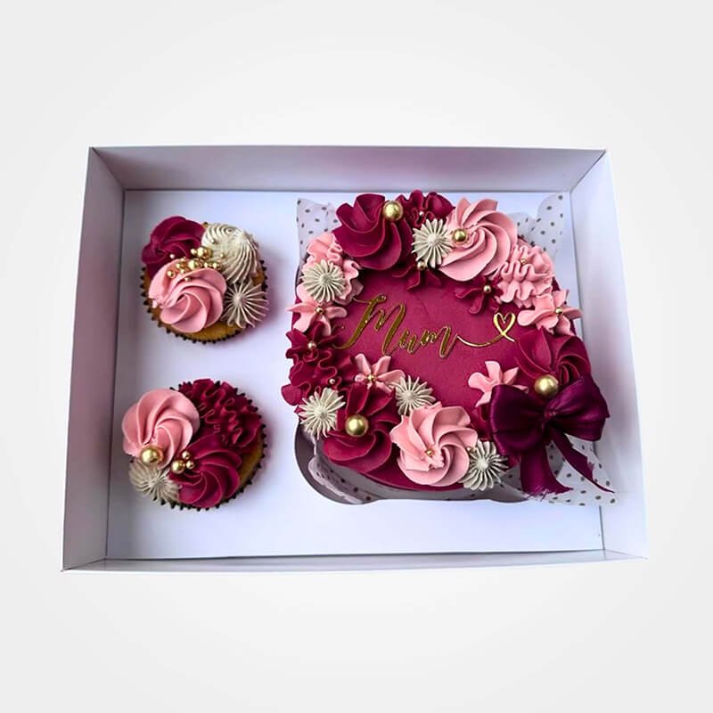 Floral Fresh Cream Cake