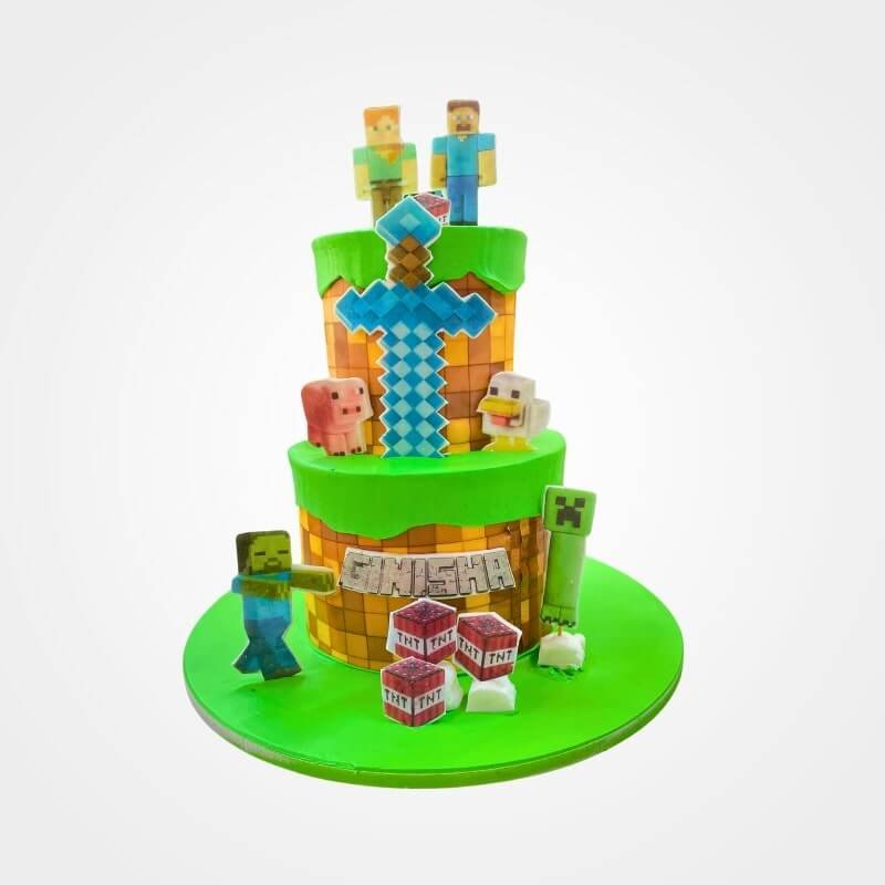 Minecraft Cake