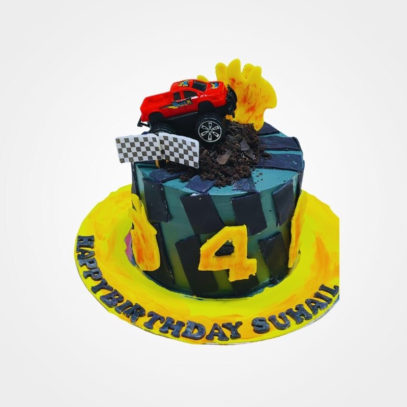 Monster Truck Cake