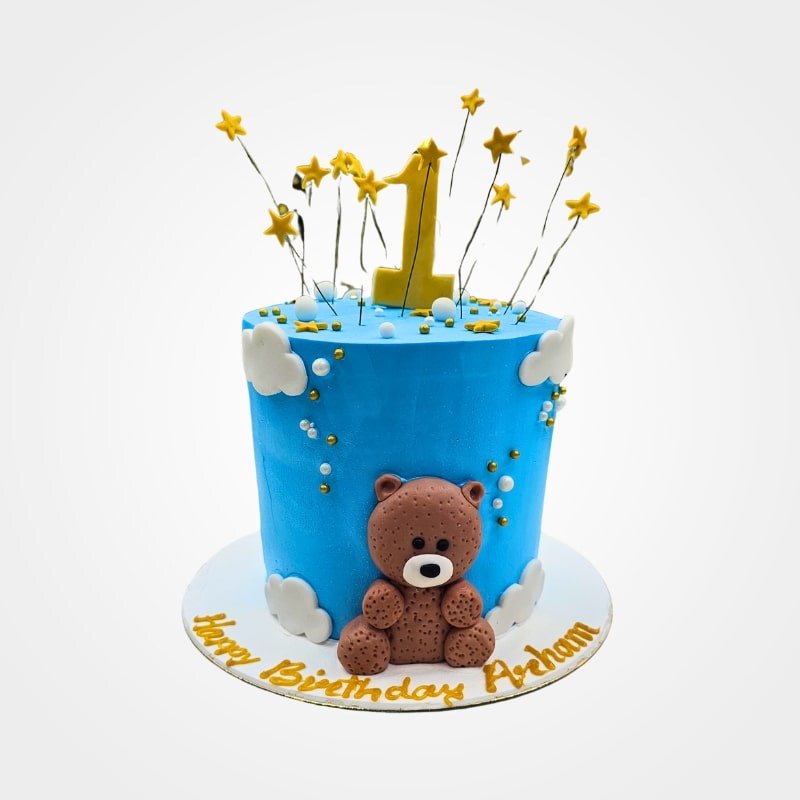 Teddy Bear Cake 4