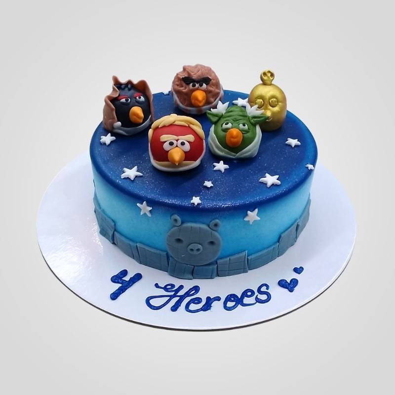 Angry Birds Star Wars Cake