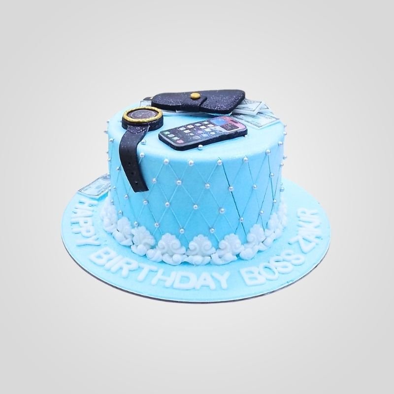Boss Theme Cake