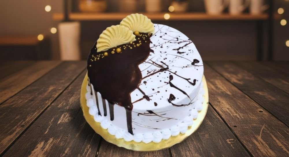 Choco Vanilla Cake