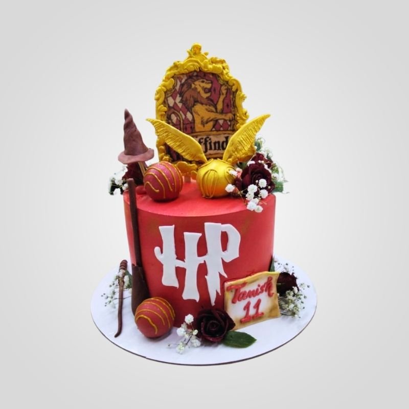 Harry Potter Themed Cake