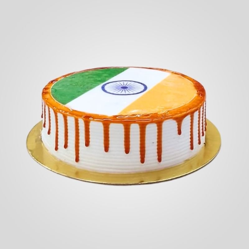 Indian Flag Cake