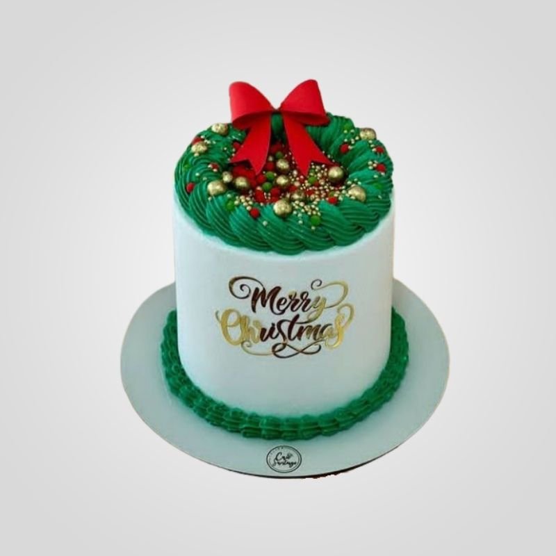 Christmas themed cake
