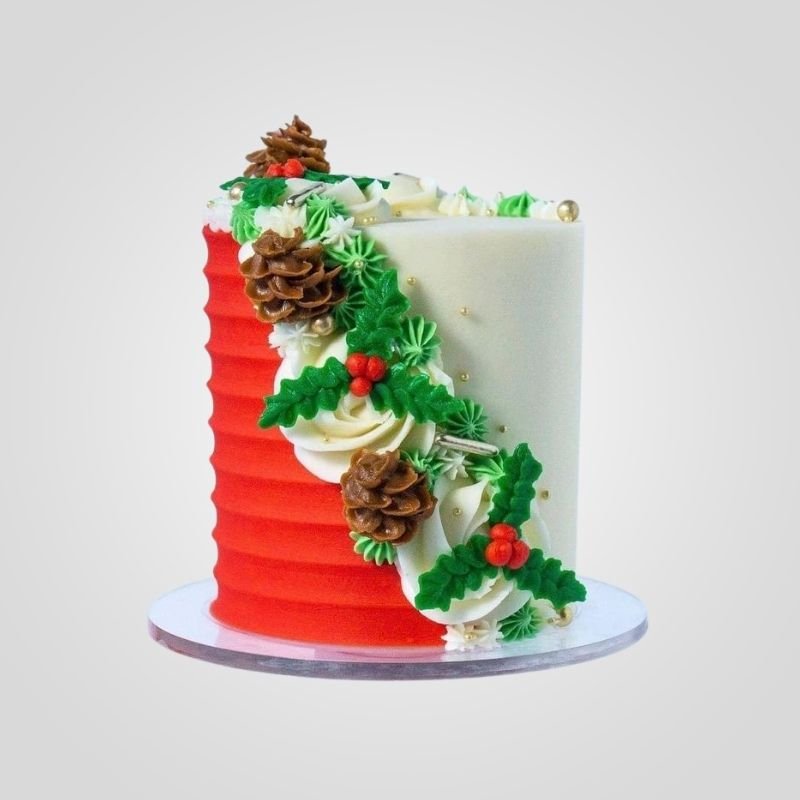 Festive Drip Cake