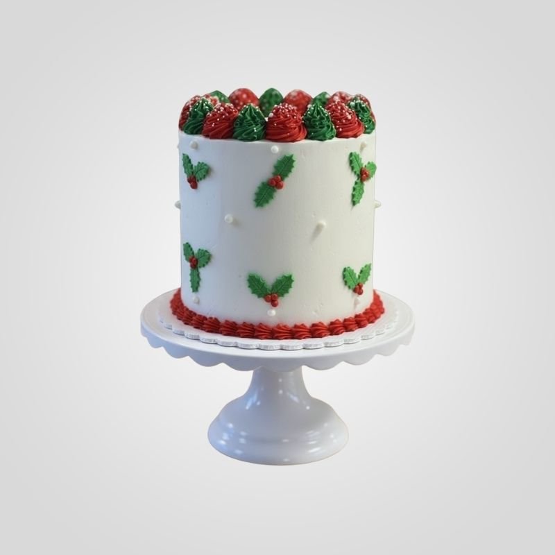 Holly Berry Cake