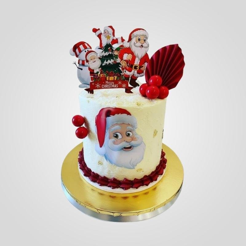 Santa Claus cake
