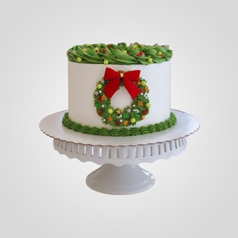 Festive Christmas cake