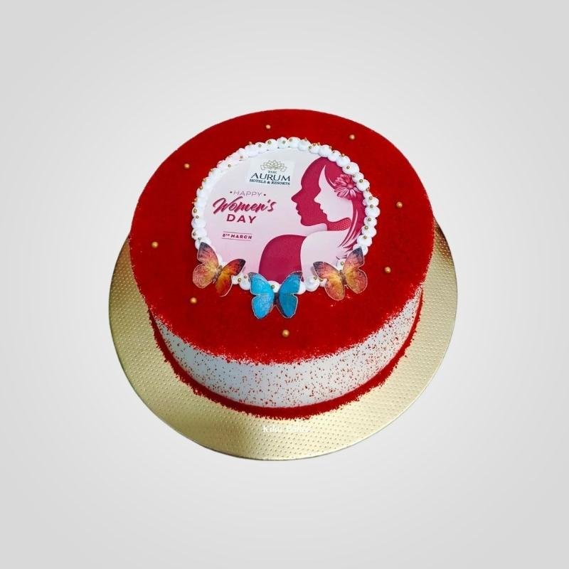 Red Velvet Butterfly Cake