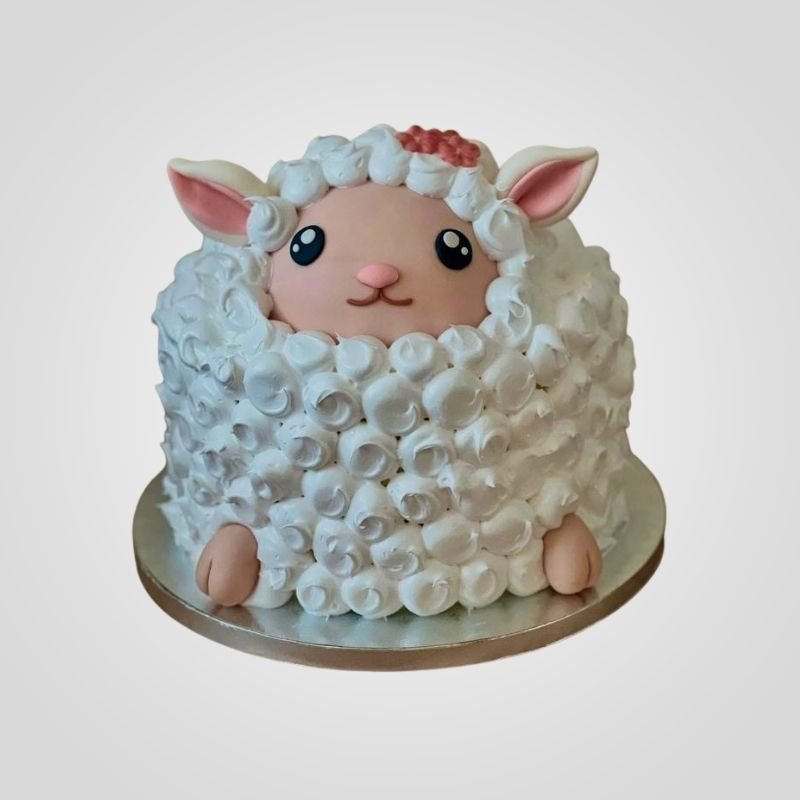 Fluffy Lamb Cake
