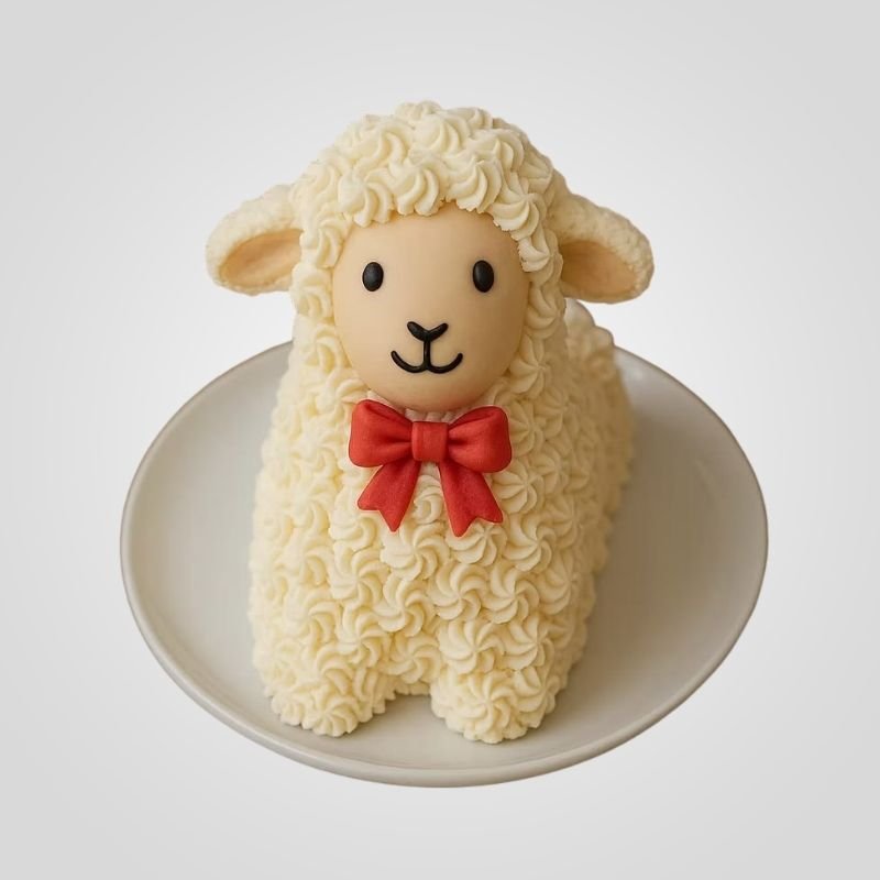 Standing Sheep Cake
