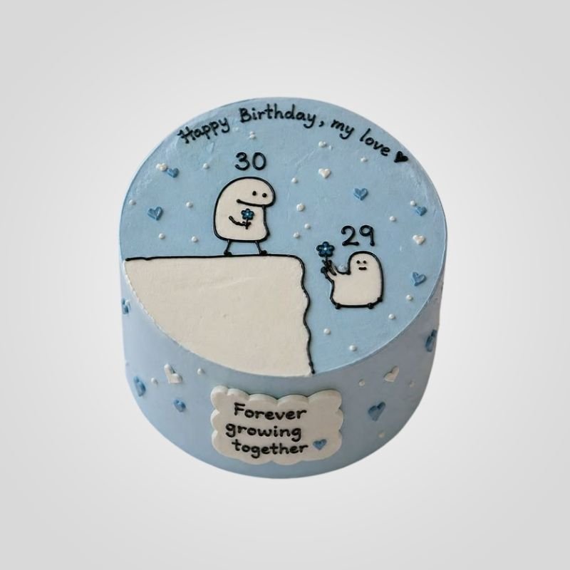 Flork meme cake
