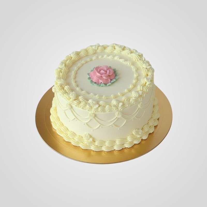 Retro Rose Cake
