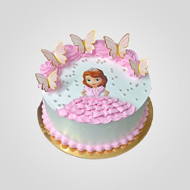 Sofia the First Princess Cake