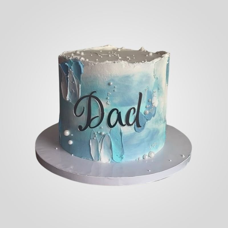 The Ocean Breeze Dad Cake