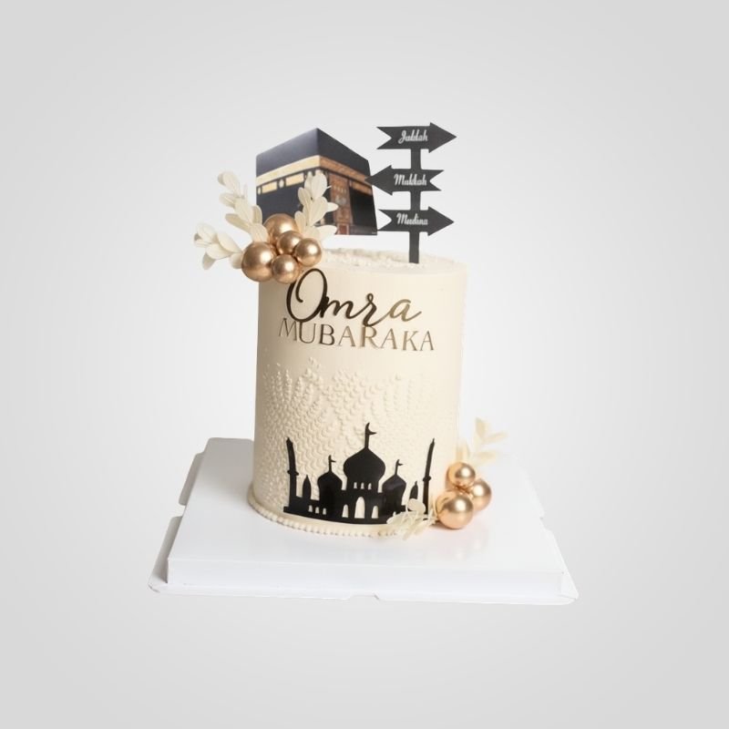 Umrah Mubarak Cake