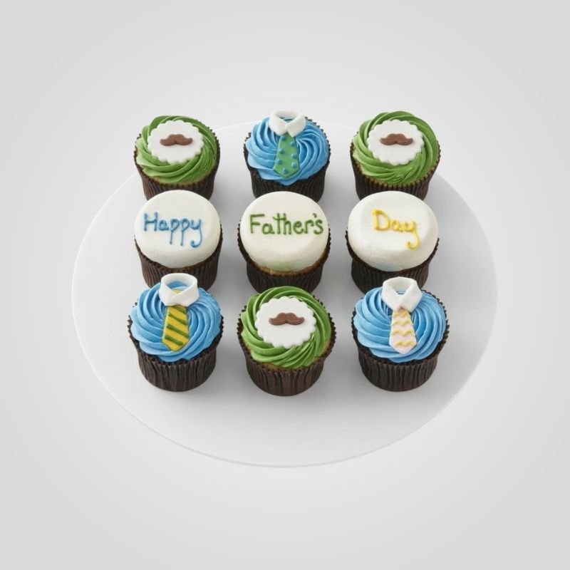 Father's Day cupcakes